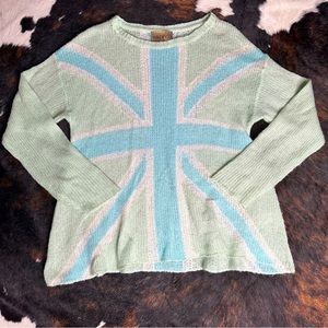 WILDFOX SAVE THE QUEEN ROADIE SWEATER SZ S